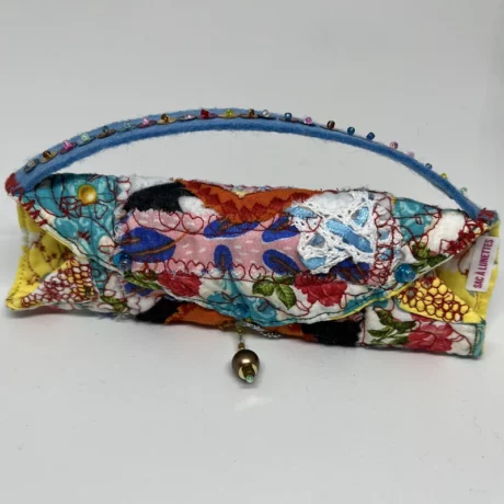sac à lunettes collection magie des perles face